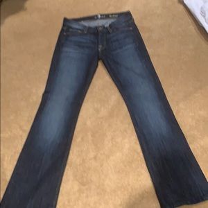 7 for all mankind bootcut jeans